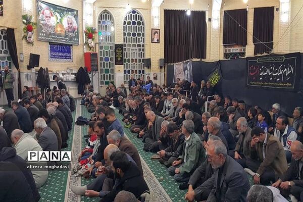 بزرگداشت شهادت سردار سپهبد پاسدار حاج قاسم سلیمانی در مساجد نی ریز