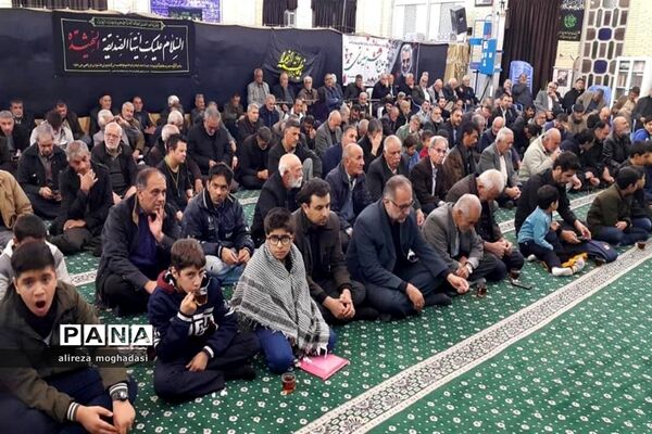 بزرگداشت شهادت سردار سپهبد پاسدار حاج قاسم سلیمانی در مساجد نی ریز