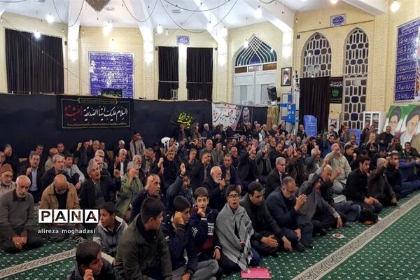 بزرگداشت شهادت سردار سپهبد پاسدار حاج قاسم سلیمانی در مساجد نی ریز