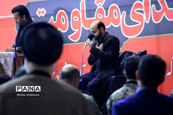 مراسم بزرگداشت شهید سردار سلیمانی در محمودآباد