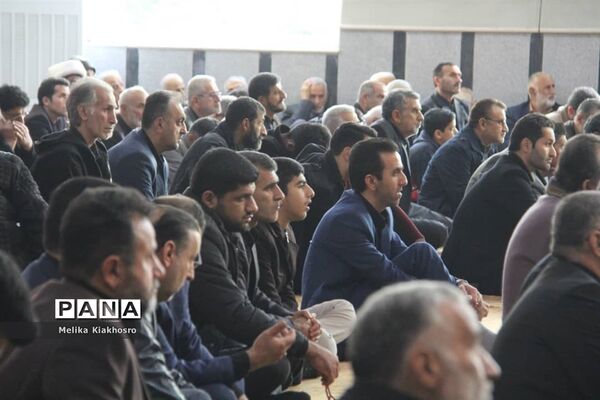 مراسم بزرگداشت شهید سردار سلیمانی در محمودآباد