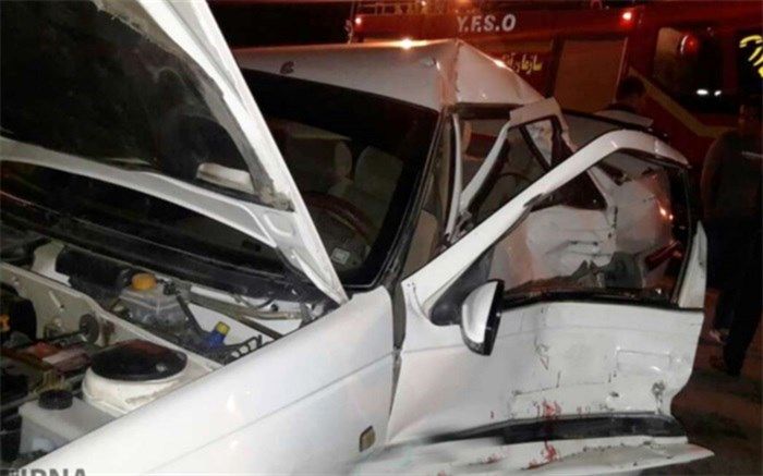 سرعت 170 کیلومتری پژوه 405 و مرگ سرنشین آن دریزد