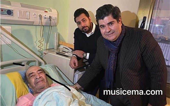 ایرج در بیمارستان بستری شد