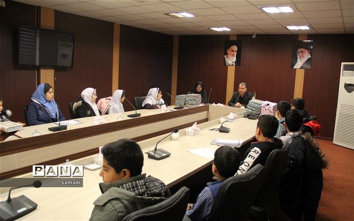 نشست هم اندیشی روسای  شورای دانش آموزی مدارس ابتدایی منطقه 13