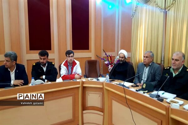 جلسه ستاد مدیریت بحران  شهرستان  دشتستان