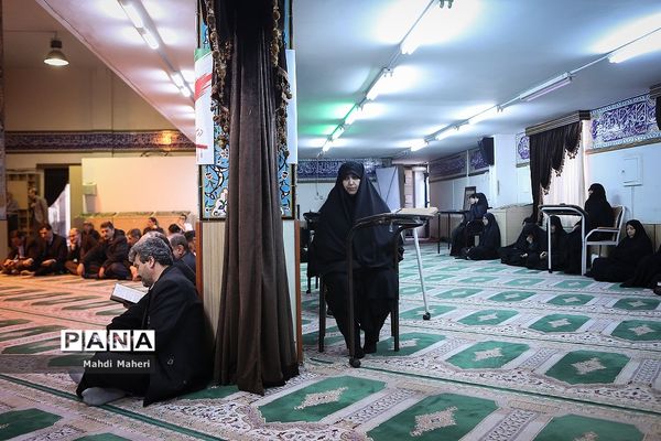 مراسم بزرگداشت شهادت سردار قاسم سلیمانی در معاونت پرورشی آموزش و پرورش