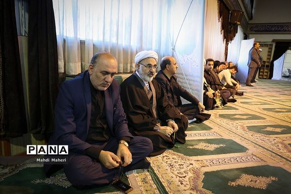 مراسم بزرگداشت شهادت سردار قاسم سلیمانی در معاونت پرورشی آموزش و پرورش