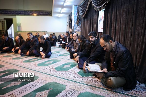 مراسم بزرگداشت شهادت سردار قاسم سلیمانی در معاونت پرورشی آموزش و پرورش