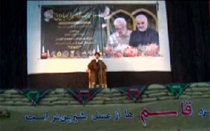 گرامیداشت یاد سردارسلیمانی در اشکذر