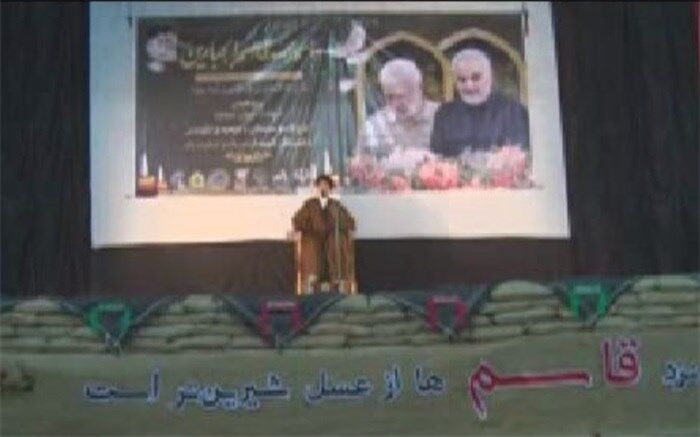 گرامیداشت یاد سردارسلیمانی در اشکذر