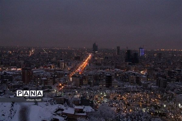 مشهد سفید پوش شد