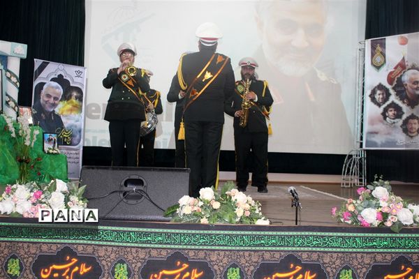 مراسم گرامیداشت سردار سپهبد شهید حاج قاسم سلیمانی و همرزمانش در کانون امام علی (ع) کرج