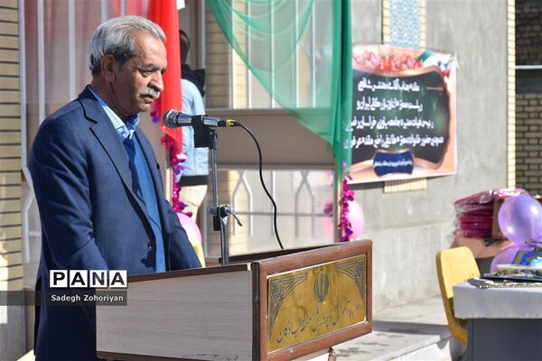 آیین افتتاحیه دبستان  امیرعطاء الله طائفی شاندیز در منطقه تبادکان