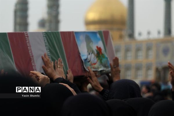 تشییع شهدای سانحه هوایی در قم