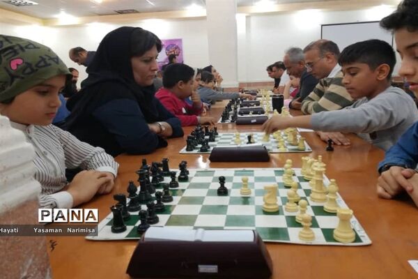 مسابقات شطرنج استان خوزستان در شهرستان امیدیه