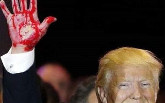دستان ترامپ به خون ۱۷۶ مسافر هواپیمای اوکراینی آغشته است