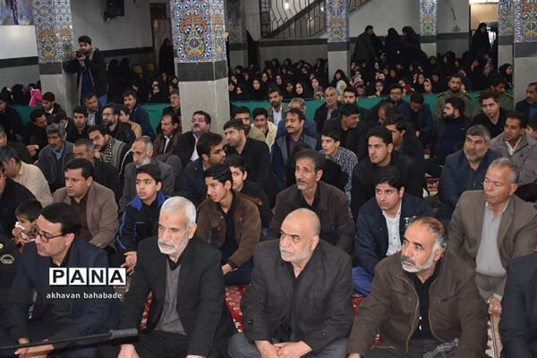 گرامیداشت سردار شهید سلیمانی و دانشجوی شهید امیرحسین قربانی بهابادی در روستای  بنستان بهاباد