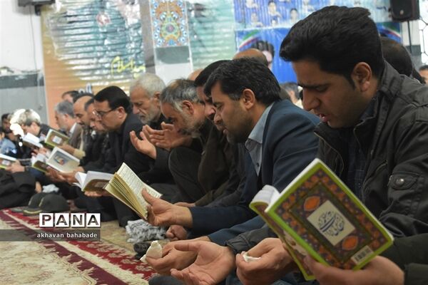 گرامیداشت سردار شهید سلیمانی و دانشجوی شهید امیرحسین قربانی بهابادی در روستای  بنستان بهاباد