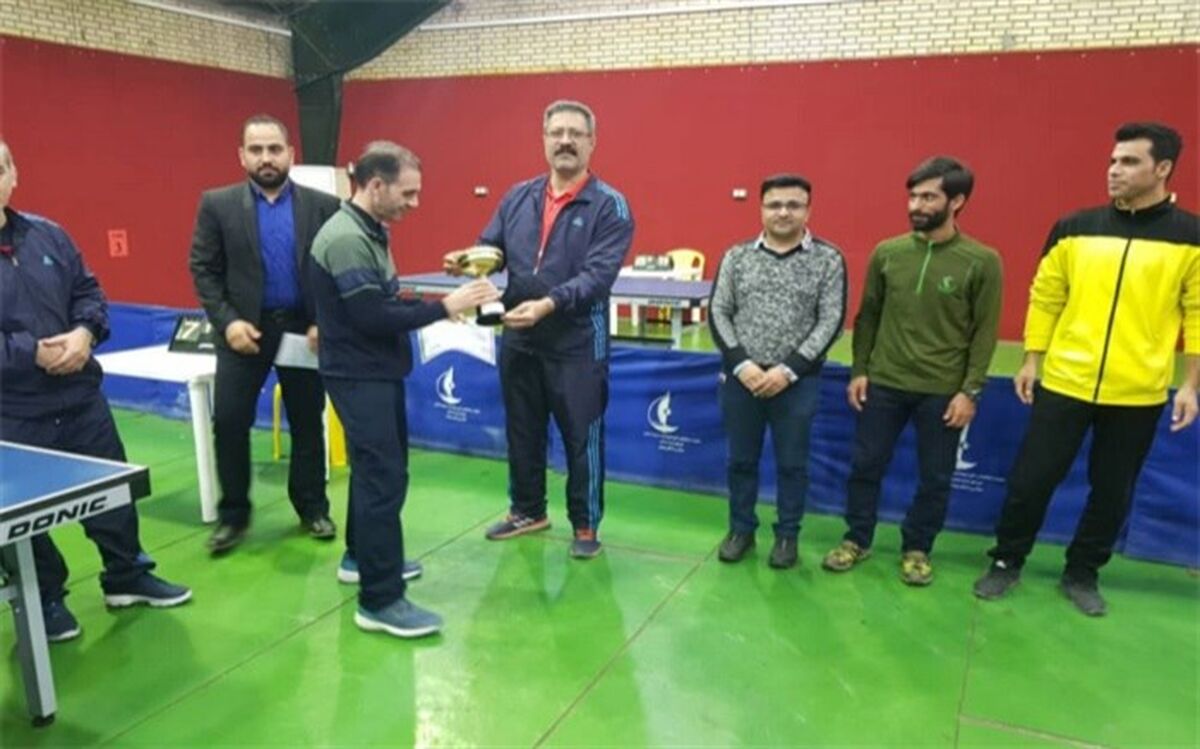 تیم های برتر مسابقات تنیس روی میز پسر منطقه11کشوردر بوشهر مشخص شدند