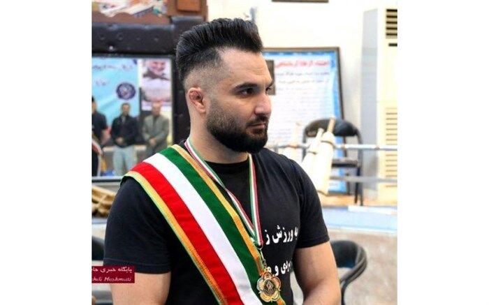ورزشکار کرمانشاهی رکورد میل باستانی ایران را شکست