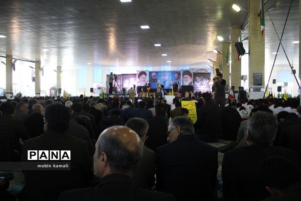 مراسم یادبود سپهبد شهید حاج قاسم سلیمانی در مصلی قدس زاهدان