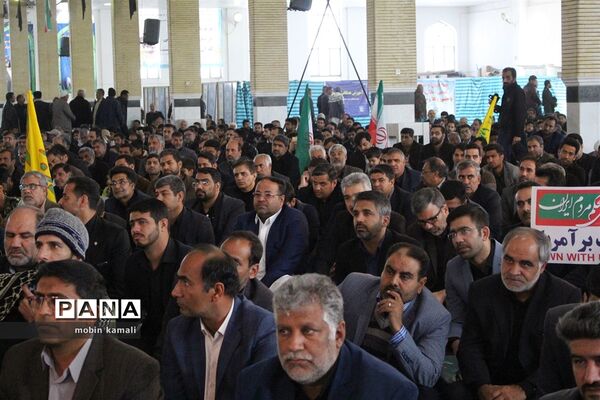 مراسم یادبود سپهبد شهید حاج قاسم سلیمانی در مصلی قدس زاهدان
