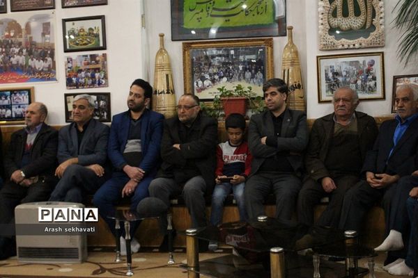 مراسم سالگرد پهلوان تختی در محل زورخانه مالک اشتر بیرجند