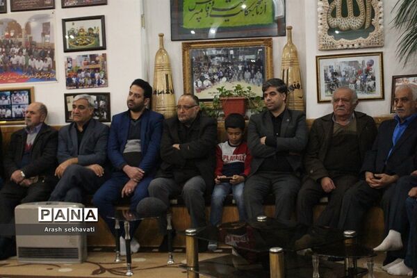 مراسم سالگرد پهلوان تختی در محل زورخانه مالک اشتر بیرجند