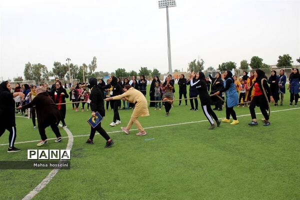 دومین المپیاد ورزش روستایی بانوان شهرستان بوشهر