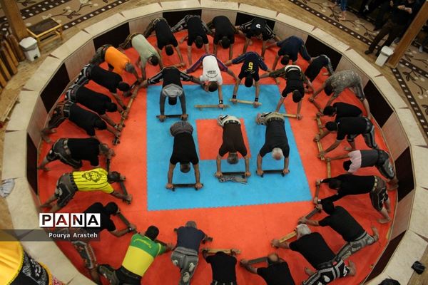 مراسم بزرگداشت سردار شهید حاج قاسم سلیمانی در محل زورخانه مالک اشتر بیرجند