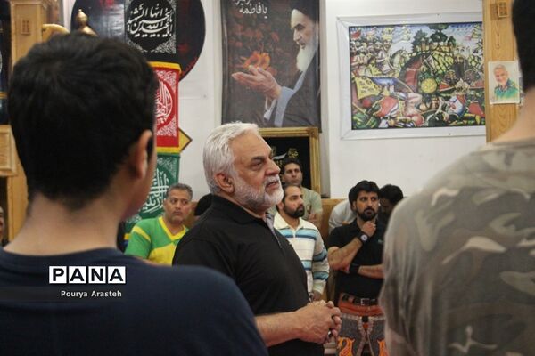 مراسم بزرگداشت سردار شهید حاج قاسم سلیمانی در محل زورخانه مالک اشتر بیرجند