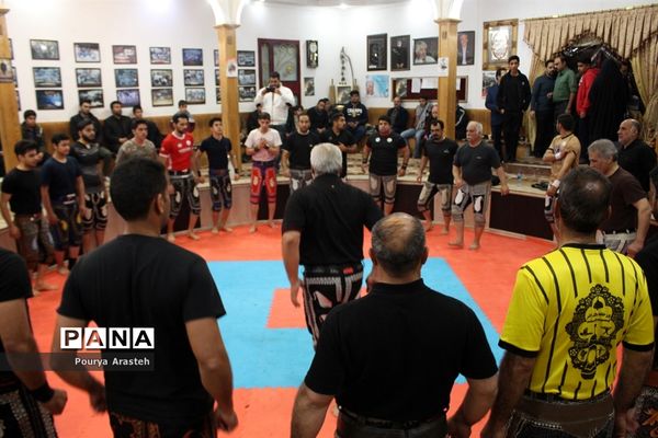 مراسم بزرگداشت سردار شهید حاج قاسم سلیمانی در محل زورخانه مالک اشتر بیرجند