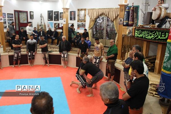 مراسم بزرگداشت سردار شهید حاج قاسم سلیمانی در محل زورخانه مالک اشتر بیرجند