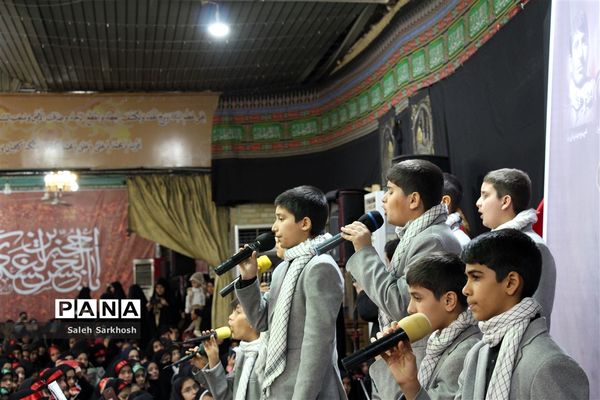 مراسم یادواره شهید حاج قاسم سلیمانی  درمهدیه  مشهد