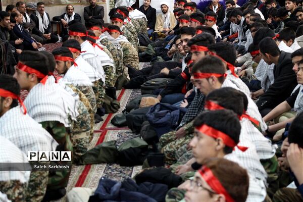مراسم یادواره شهید حاج قاسم سلیمانی  درمهدیه  مشهد