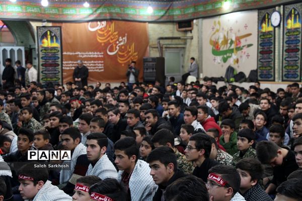 مراسم یادواره شهید حاج قاسم سلیمانی  درمهدیه  مشهد