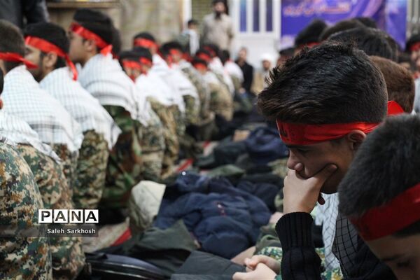 مراسم یادواره شهید حاج قاسم سلیمانی  درمهدیه  مشهد