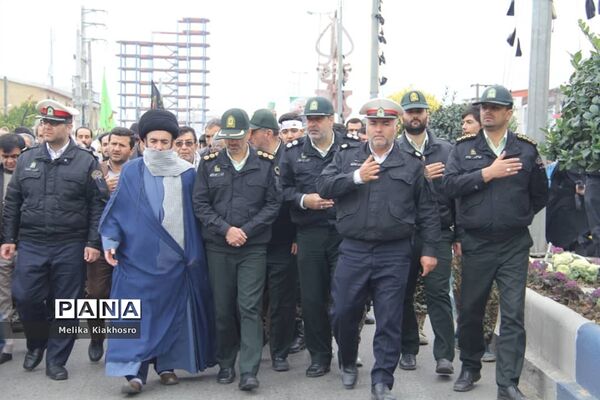 عزاداری هفتمین روز شهادت سردار سلیمانی در محمودآباد
