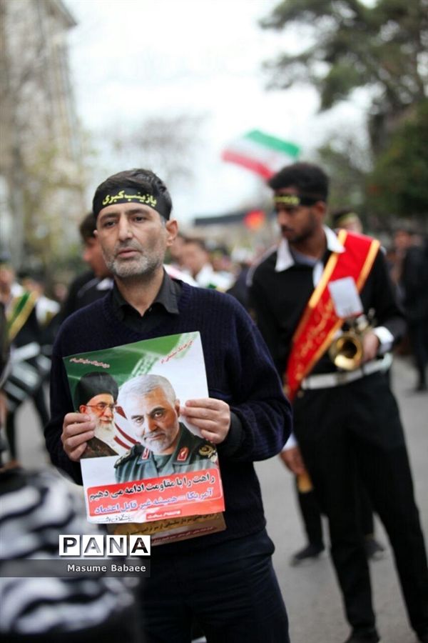 اجتماع مردمی سلیمانی‌ها در ساری