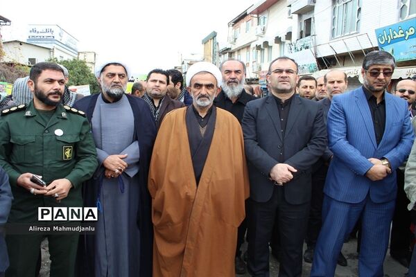 تجمع مردم گلوگاه به مناسبت بزرگداشت شهید سردار سلیمانی