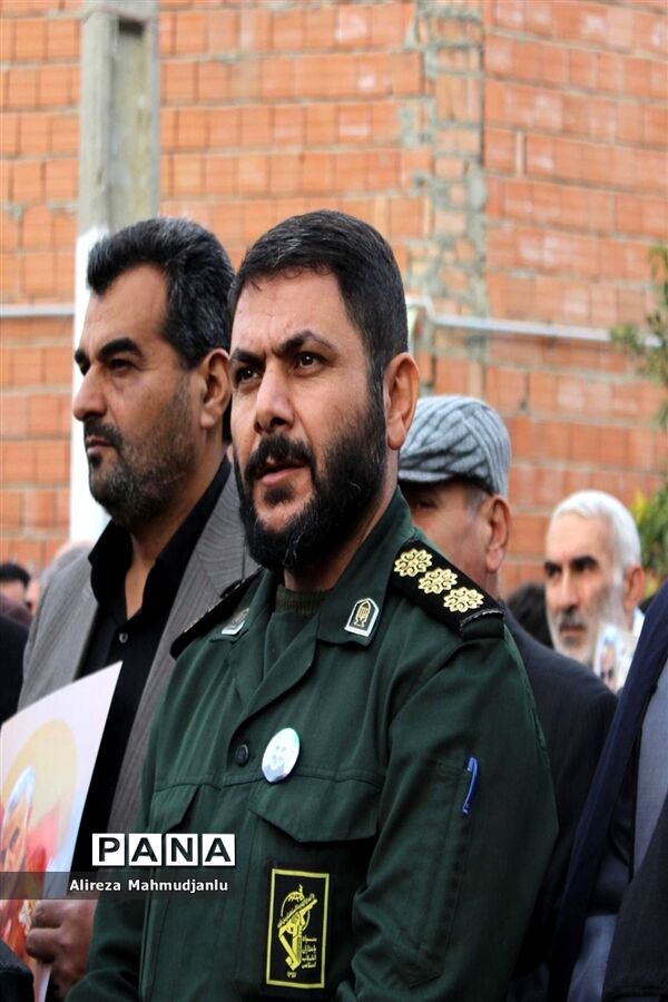 تجمع مردم گلوگاه به مناسبت بزرگداشت شهید سردار سلیمانی