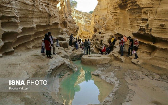 شدت باران ژئوپارک قشم را تعطیل کرد