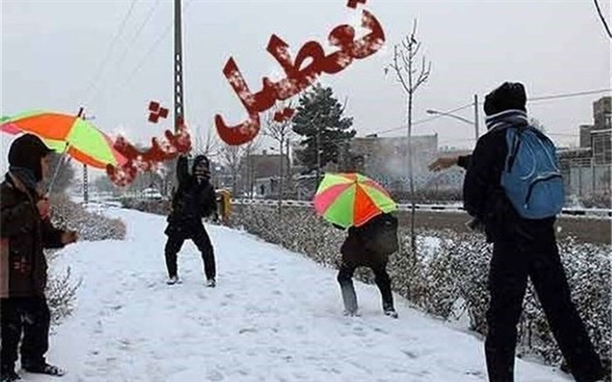 تعطیلی تمام پایه های مقطع ابتدایی شهرستان بویراحمد