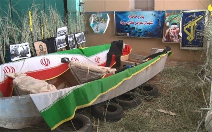 نمایش بازسازی عملیات های دفاع مقدس  در بوشهر