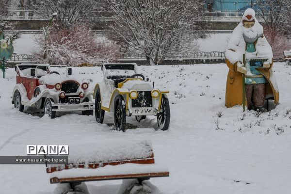 بارش برف در ارومیه