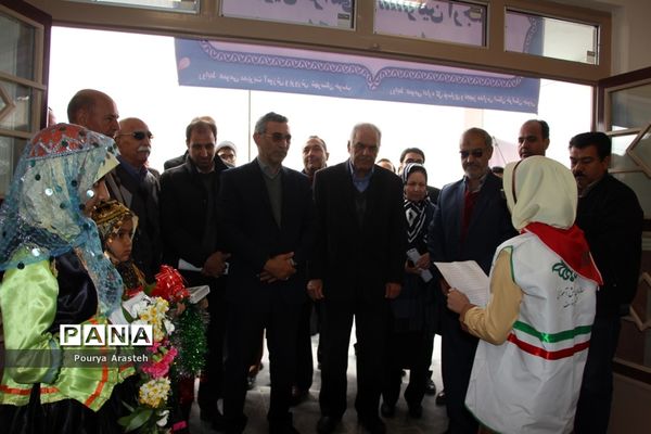 افتتاح مدرسه خاندان فریدی درشهرستان خوسف خراسان جنوبی