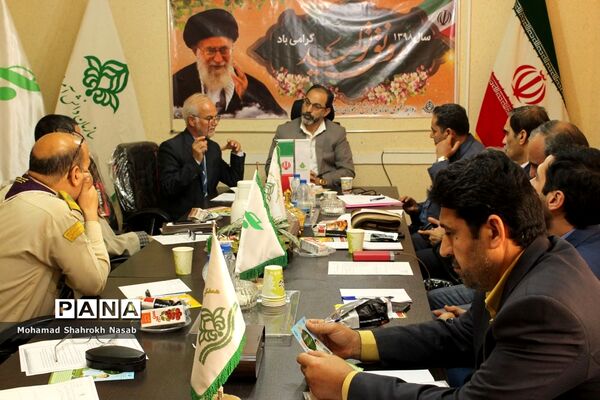 نشست شورای برنامه‌ریزی سازمان دانش آموزی خوزستان