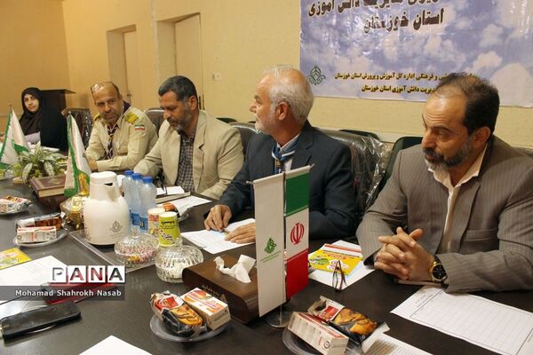 نشست شورای برنامه‌ریزی سازمان دانش آموزی خوزستان