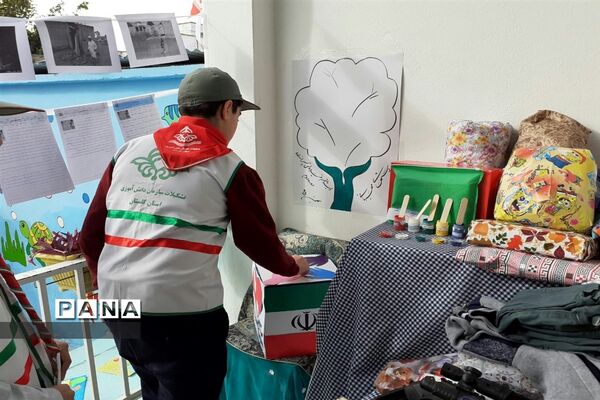 سیل مهربانی همکلاسی ها در گلستان