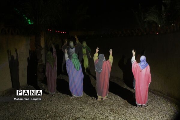 سوگواره کوچه‌های مادری  در پردیسان